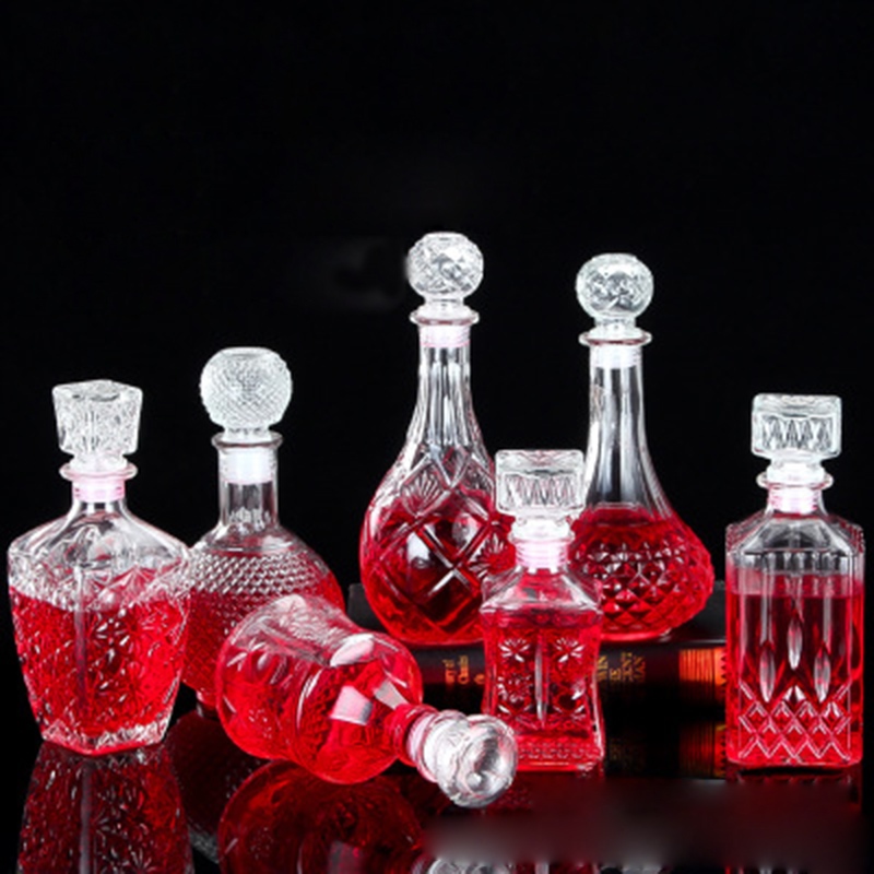 Gambar ?CW? 1 Pcssize classical whiskey winebottle clear wine Decanter whiskeylot champagne martiniglass cup