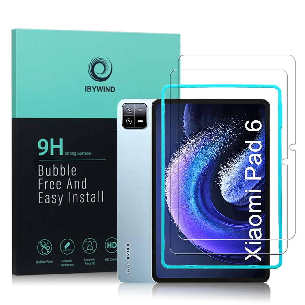 Ibywind bảo vệ màn hình cho Xiaomi Pad 6/Xiaomi Pad 6 Pro , với 2 chiếc kính cường lực,