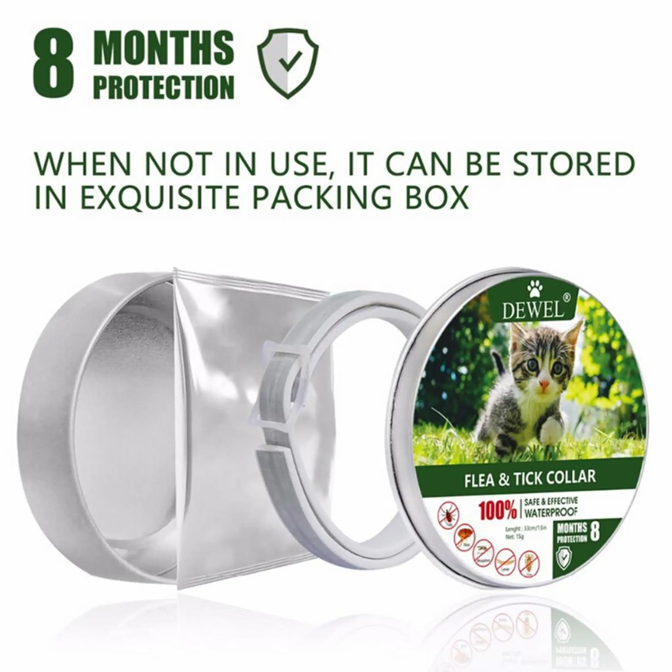 Flea and tick prevention collar Clearance