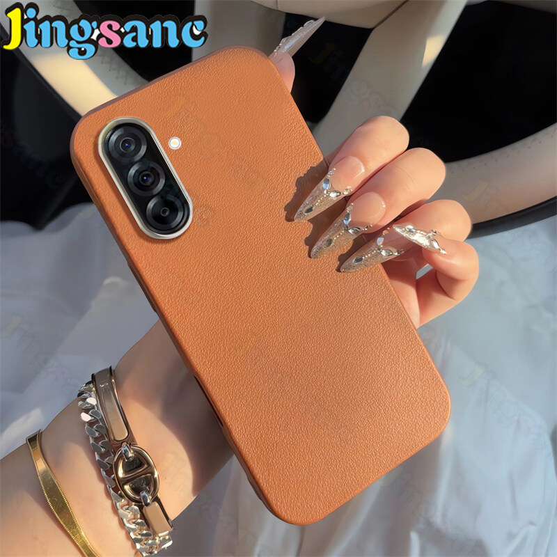 Jingsanc kết cấu da sang trọng Ốp điện thoại cho Samsung Galaxy A26 5g nhựa TPU mềm điện thoại di độ