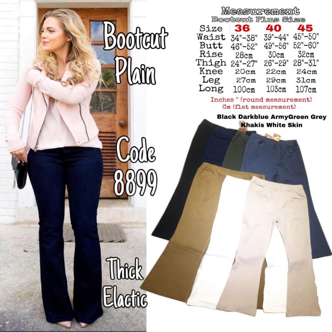 plus size bootcut pants