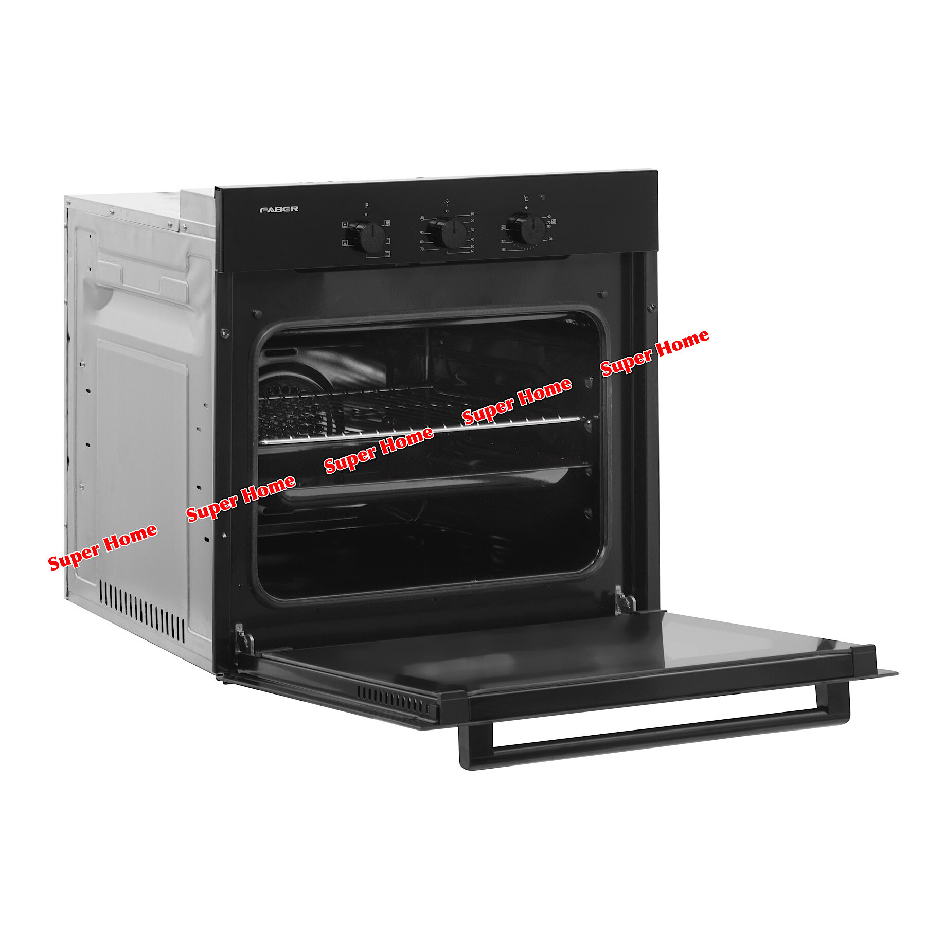 Faber Buildin Oven FERVIDO 600BK Faber 60L Buildin Oven 6 Functions