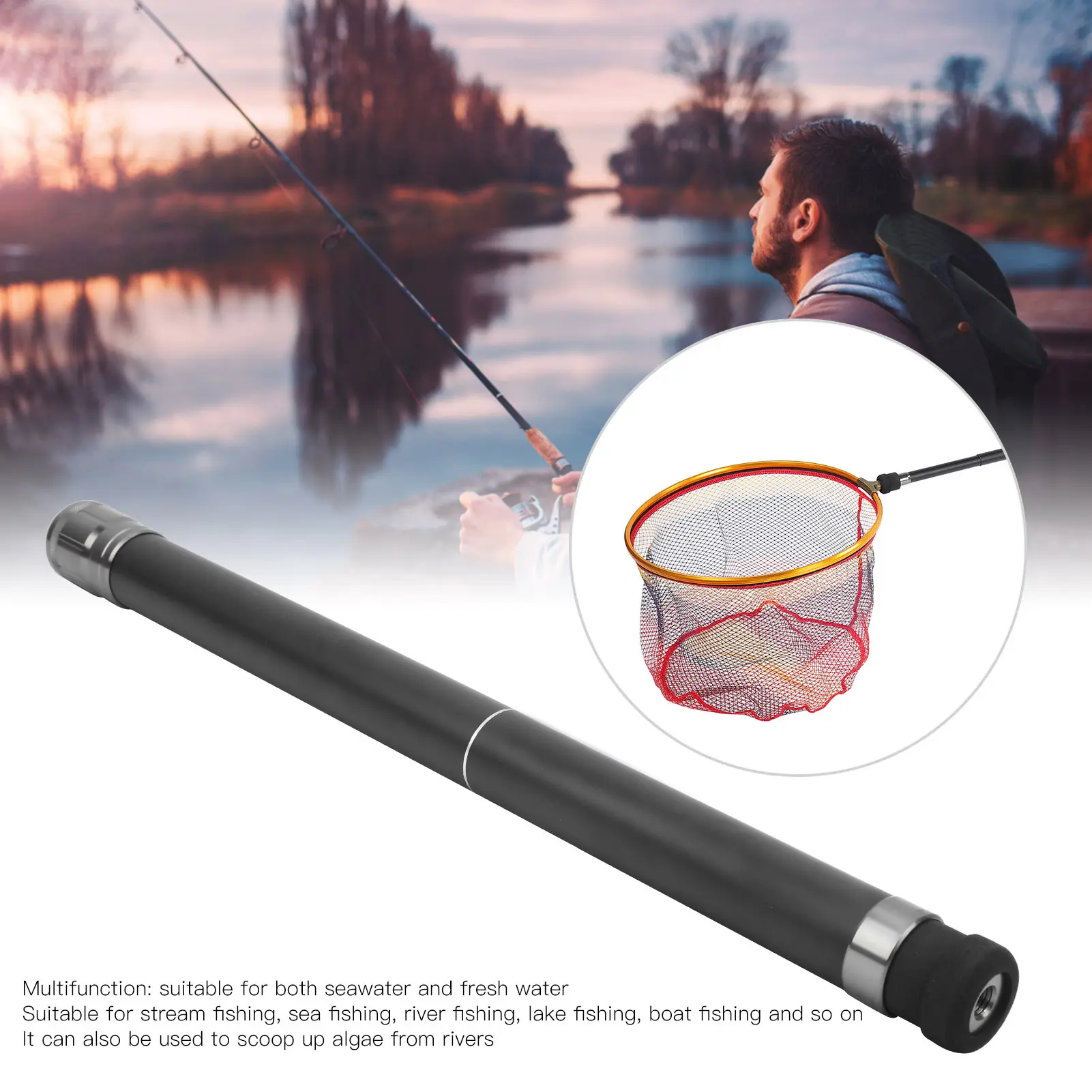river fishing pole