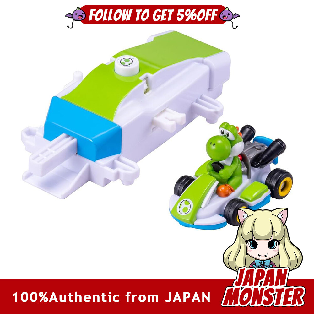 Takara Tomy Drift Tomica Mario Kart Drift Starter Set Yoshi Standard Kart Minicar Toy Japan