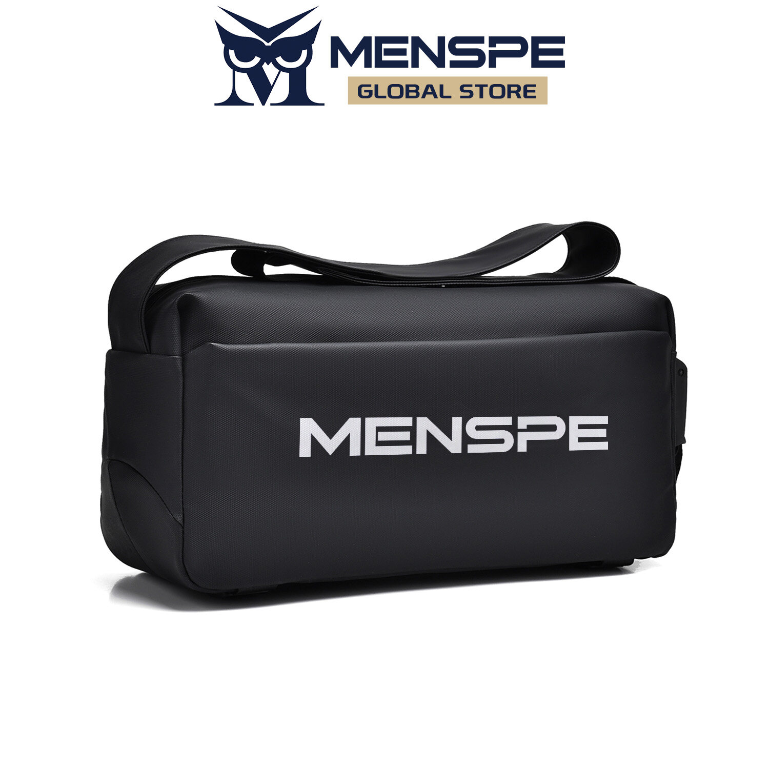 MENSPE Men Shoulder Bags Cross Body Bags Sports Bag Waterproof Fashion Bag Super Large Capacity Sling Bags Simple Casual Sport Street Bag for Student Teenager