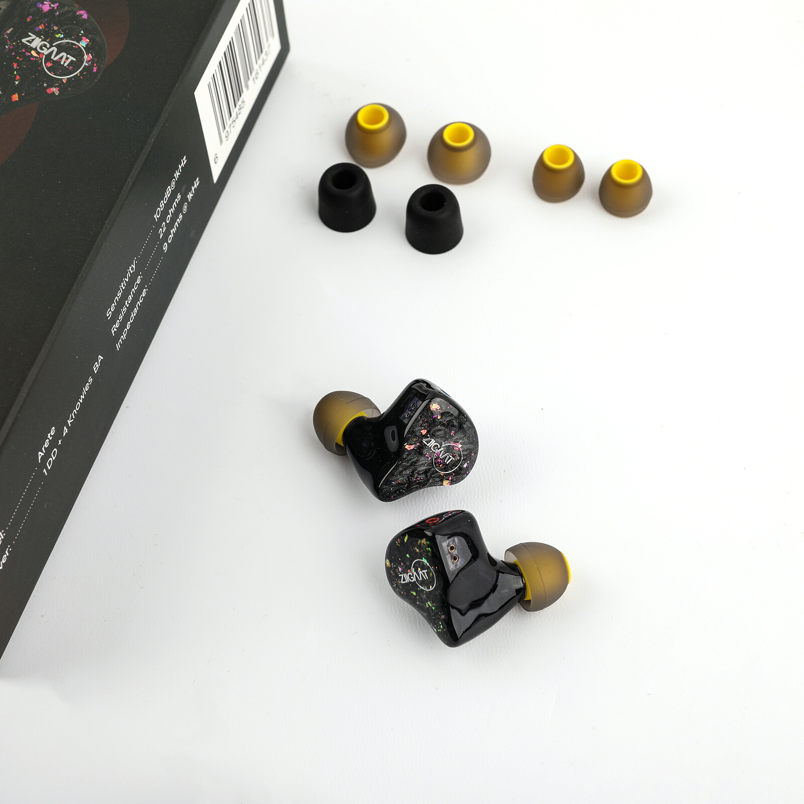 ZiiGaat x Fresh Reviews Arete 1DD+4BA Hybrid IEM In-Ear Monitor