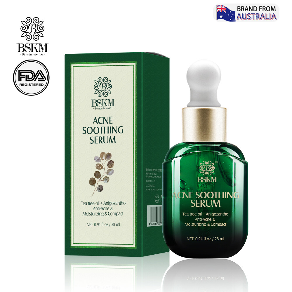 Gambar BSKM Acne Treatment Serum for Face Acne Essence Tea Tree Oil Anti acne Moisturizing Repair Lighten Shrink Pores 23ml
