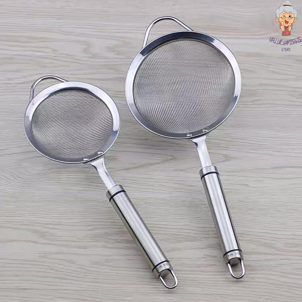 Gambar Stainless Steel SUS304 Handle Flour Sieve ???SUS304?????