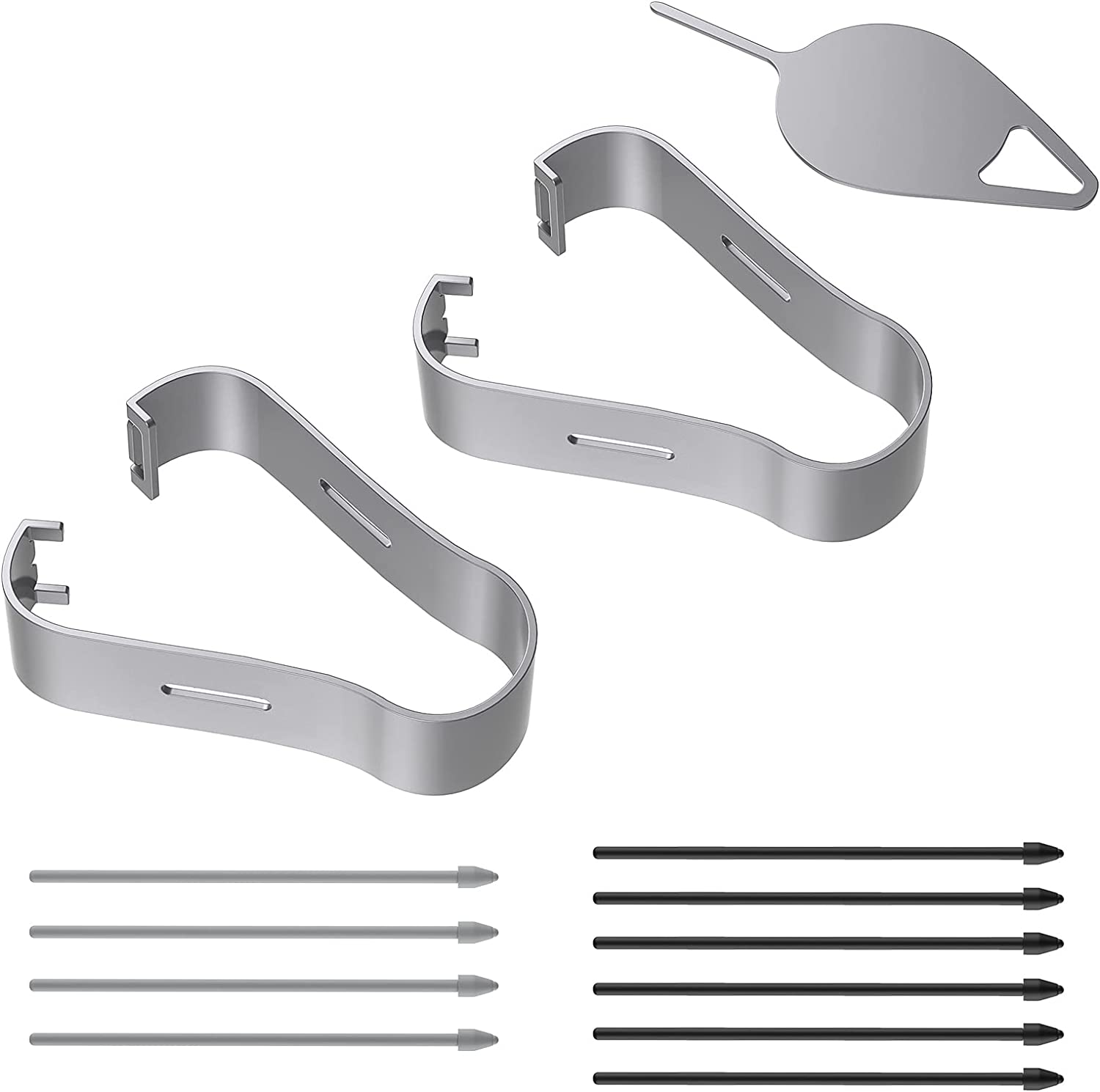 Bút cảm ứng moko 2 pack s pen cho samsung galaxy tab s6/s6,tab s7/s7 +/s8, galaxy note 10/10 plus 5g/10 lite/note 20/note 20 ultra/note s21 ultra, bộ đầu ngòi bút cảm ứng thay thế kèm dụng cụ nhíp