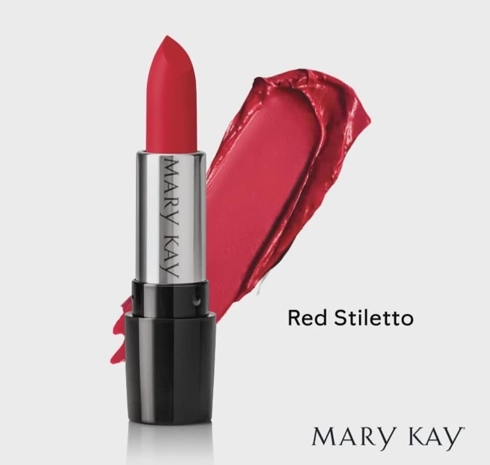 labial red stiletto mary kay