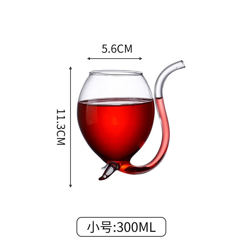 Gambar high quality Vampire creative cocktail glass high juice glass of sparkling wine glass red wine wine glass of champagne cup