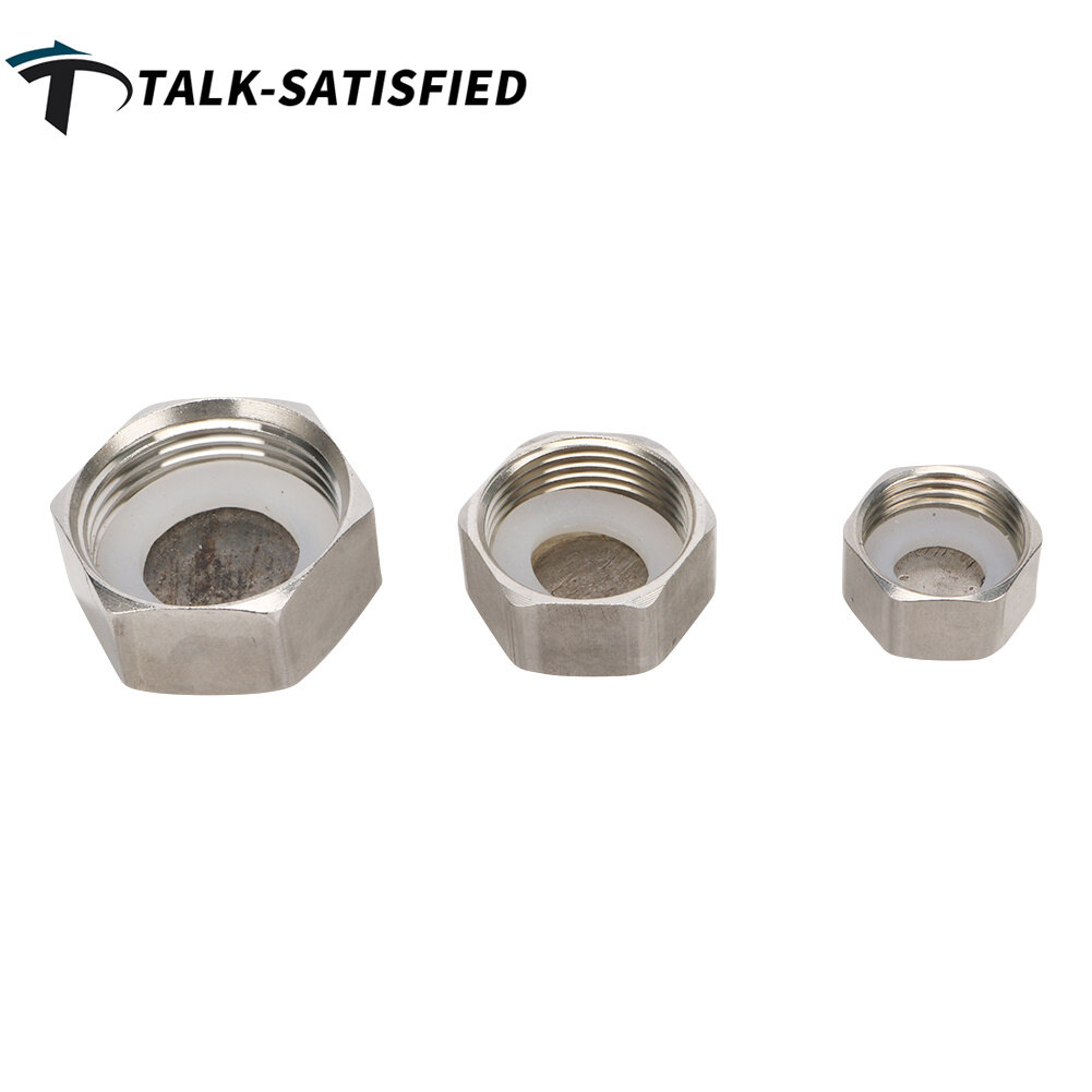2 đầu nối phích cắm thẳng khuỷu tay chữ t bằng thép không gỉ ren đực/cái 1/2 inch
