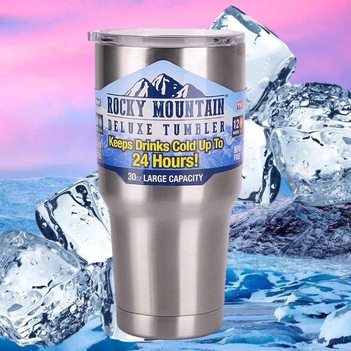 Gambar Magic Mountain Tumbler Lid Stay Hot and Cold Bottles Thermos