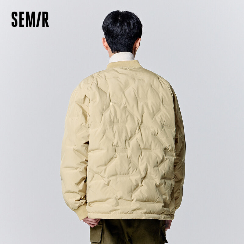 Semir Down Jacket Men 2023 Winter New Fashion Casual Jacket Daily Commute