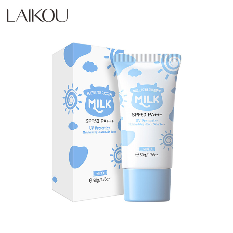 Laikou kem chống nắng dưỡng ẩm bảo vệ uvb uva spf50 làm sáng da 50g