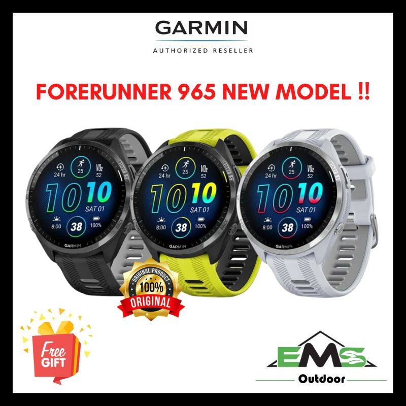 Garmin Forerunner 965 Now Available in Malaysia for RM2,970 With AMOLED  Display – Nextrift