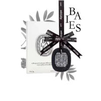 new product Diptyque Car Aromatherapy Solid Perfume Premium Black Ribbon Car Vent Car Hanging Fragrance