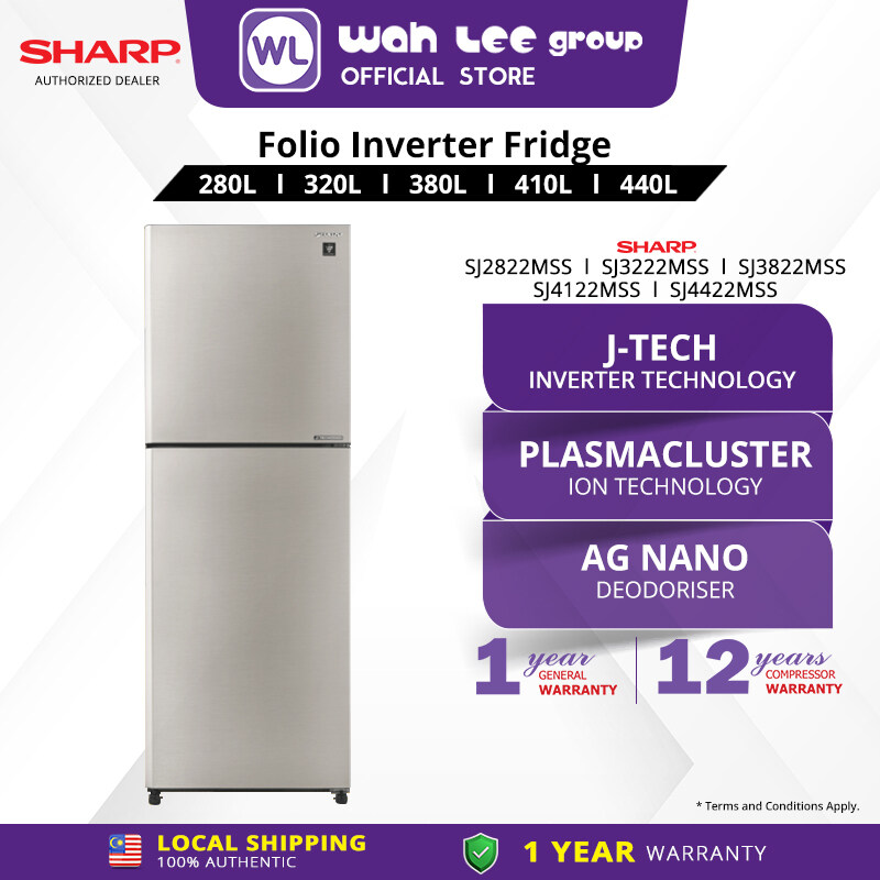 Shop Sharp Refrigerator J Tech Inverter online - Jul 2024 | Lazada.com.my