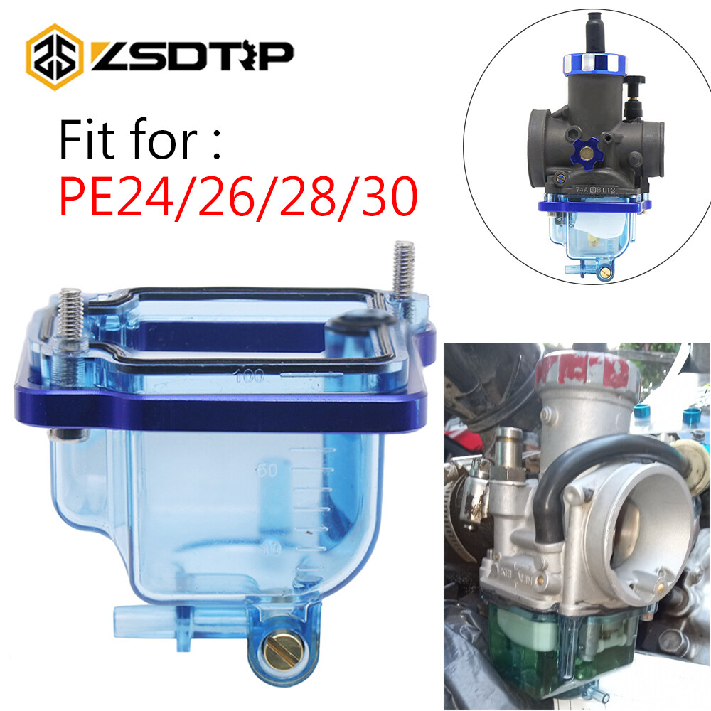 Bát Nổi Bộ Chế Hòa Khí Buồng Comp Cốc Đựng Dầu Trong Suốt, Cho Keihin , PE24/26/28/30