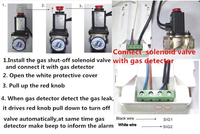 thumbnail image 2 of Aluminum Alloy Automatic Shut Off Valve Dn15 For Natural Gas Pipelines Solenoid Security Kitchen Device P 1552520 2 of 13