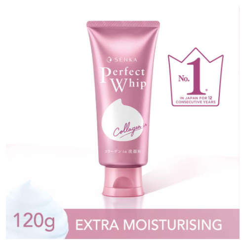 Gambar [Clearance] [MFG09 2020] Senka Perfect Whip Collagen In Facial Cleansing Foam (120g)