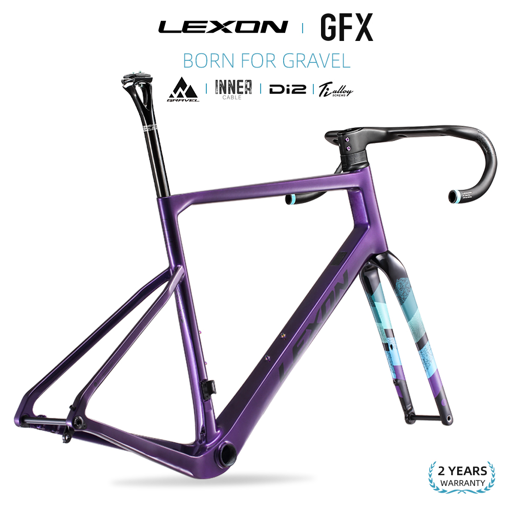 [Carbon Gravel Bike Frame 2026, Super Light, Suitable for Road and Off-Road, Disc Brakes.,Carbon Frame Gravel Frame Framework Disc Brake Ultralight off-Road Bicycle Frame Disk Brake Cyclecross ROAD Cycling Parts,] ราคา 27,580 บาท*ส่งฟรี