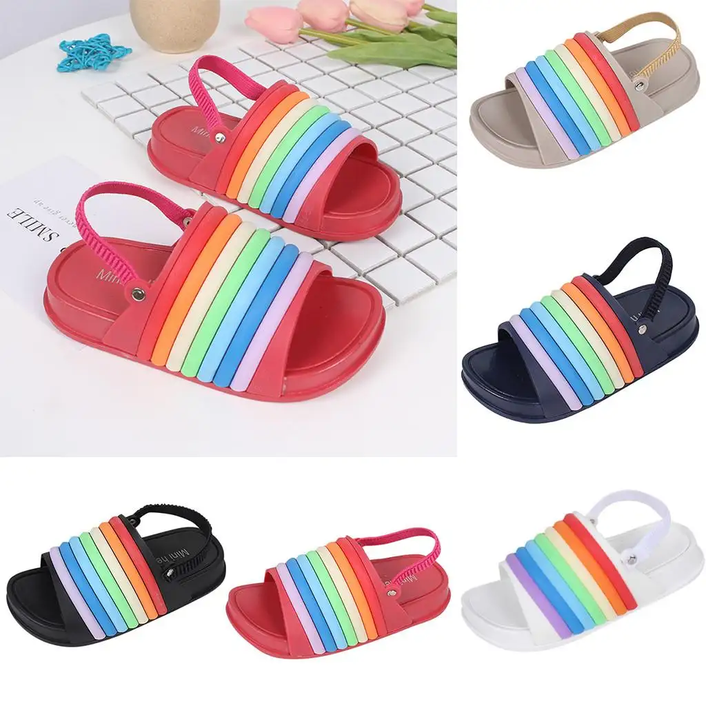 boys rainbow sandals