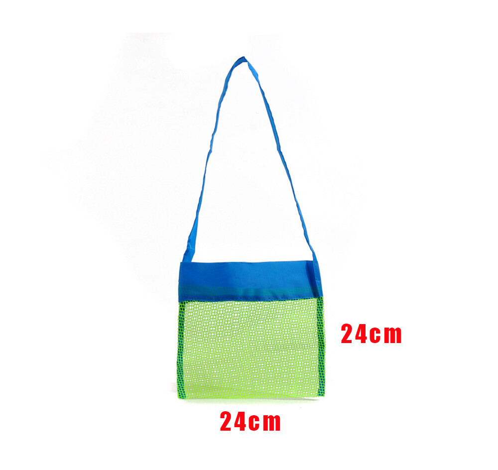threetrees Extra Large Size Mesh Beach Bag Water Toys Towels