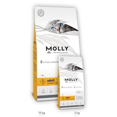 Molly hot sale cat food