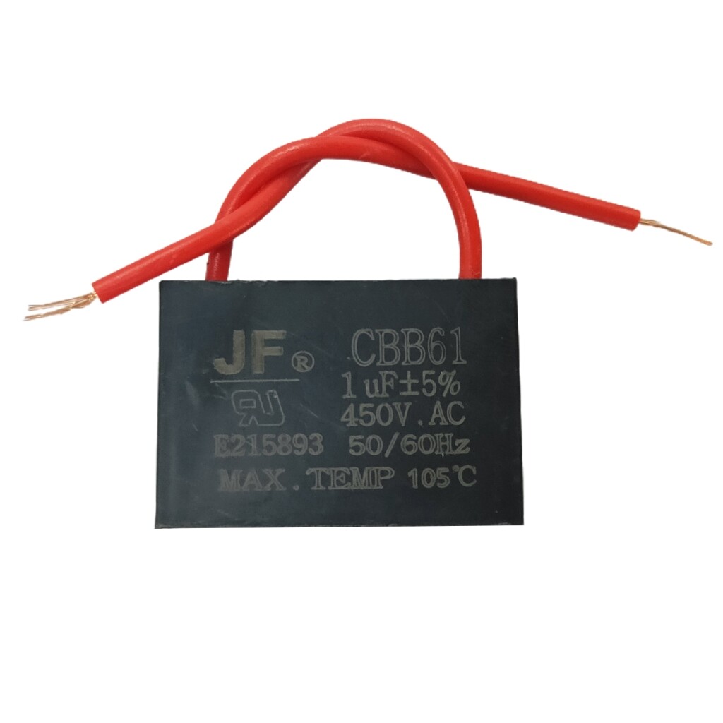 Cbb61 tụ động cơ quạt trần chạy bắt đầu tụ 450v 1uf 1.5uf 2uf