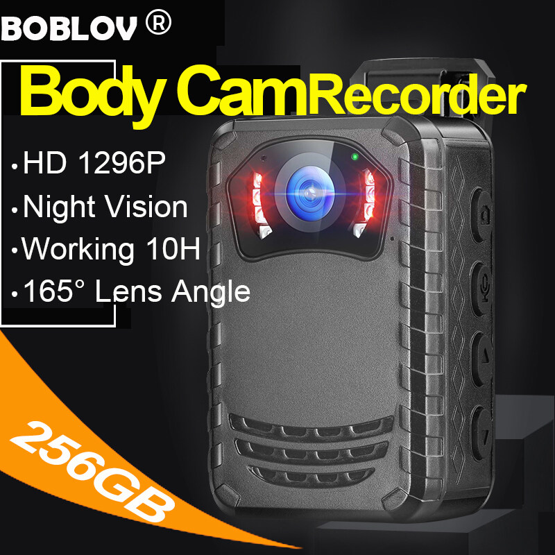 Boblov N9 Cơ Thể Mini camera thể thao HD 1296P 256GB nhìn trong đêm