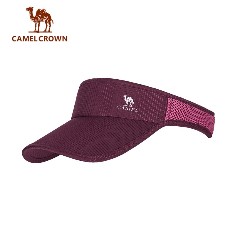 Lạc Đà vương miện Kem chống nắng áo khoét Mũ Phụ Nữ Mỏng Chạy tập thể thao Ô Che Nắng Mũ hàng trăm Mũ chơi tennis thoáng khí