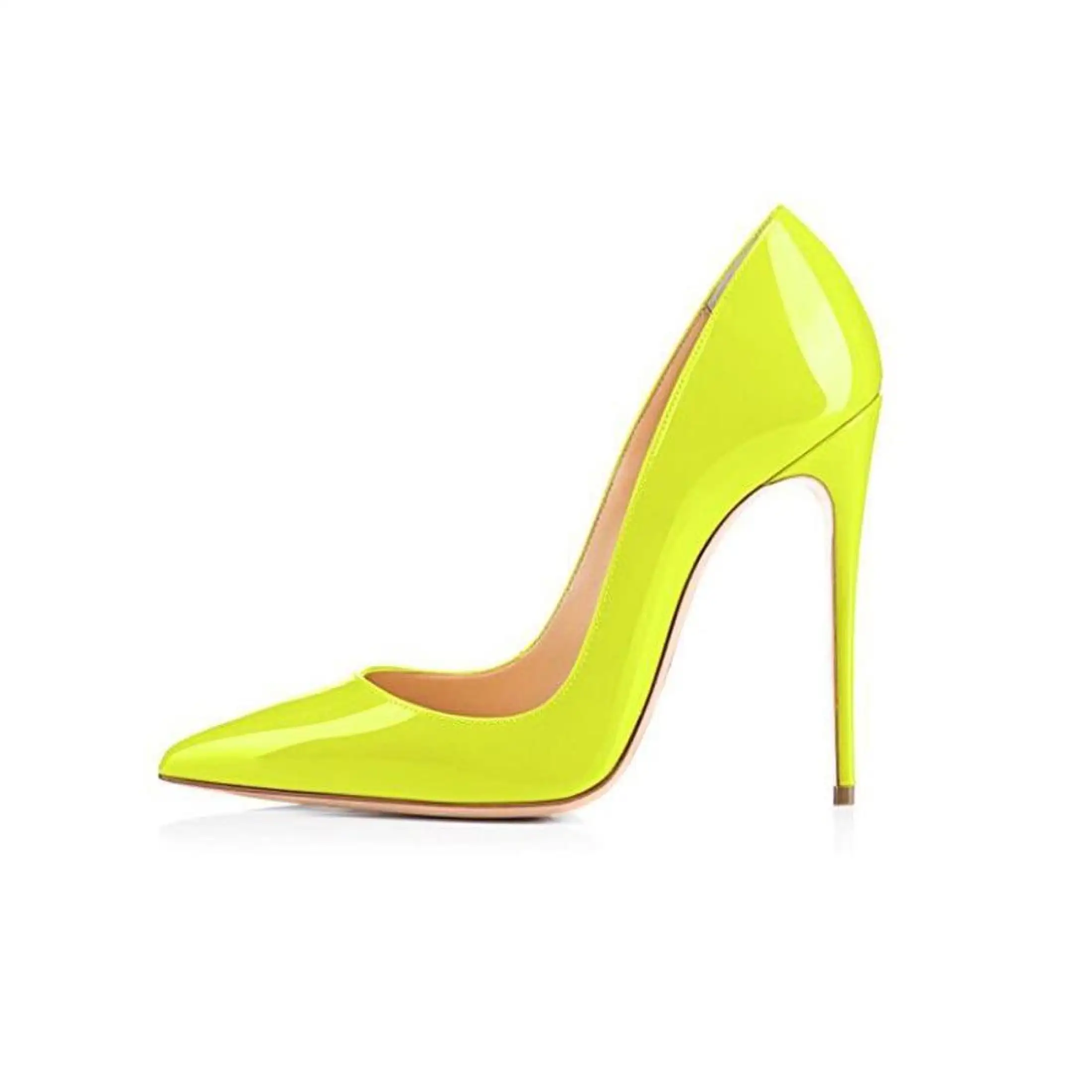 yellow pumps size 10