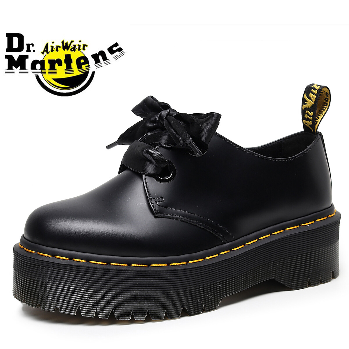 Giày nữ dr martens air wair giày martin da holly đế dày 2 lỗ thời trang 1461 chất lượng cao giày thường ngày cổ thấp cho nữ