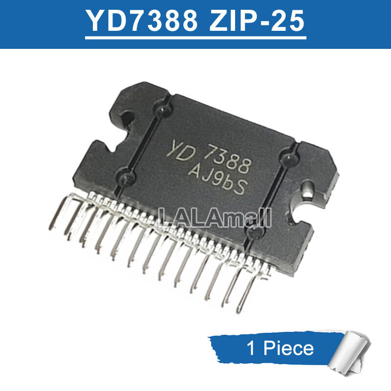 1pc yd 7388 yd7388 zip-25 xe đài phát thanh khuếch đại chip ic mới ban đầu