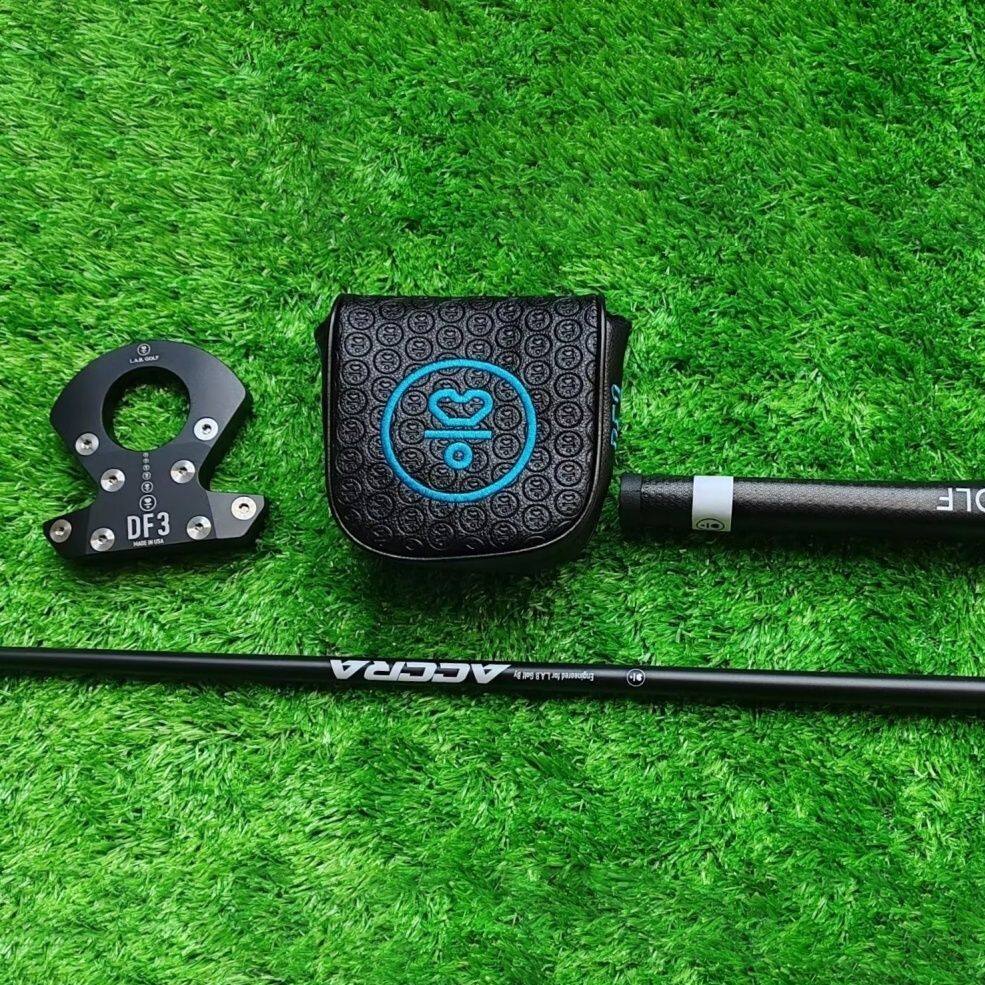 CNC chất lượng Câu Lạc Bộ Golf l.a.b thương hiệu df3 phong cách Golf putters 32 33 34 35 36inch cho thuận tay phải với thép Graphite accra trục bao gồm headcovers