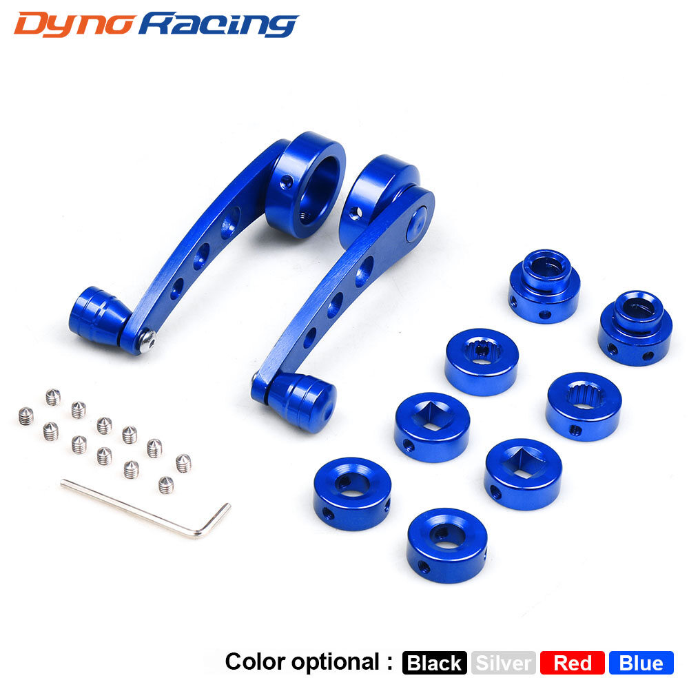 Dụng cụ nâng cửa sổ tay xe hợp kim bằng nhôm thông dụng dụng cụ nâng lên tay quay kính cửa sổ xe hơi dụng cụ thay thế phụ kiện xe hơi