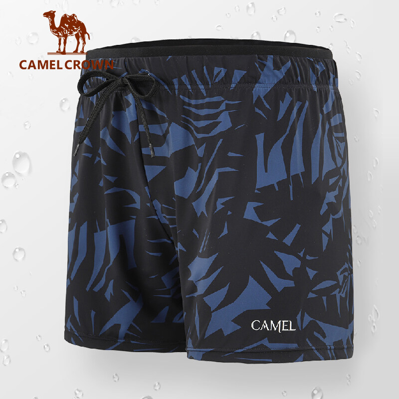 Camel Crown Quần Boxer Nam Quần Bơi Đi Biển