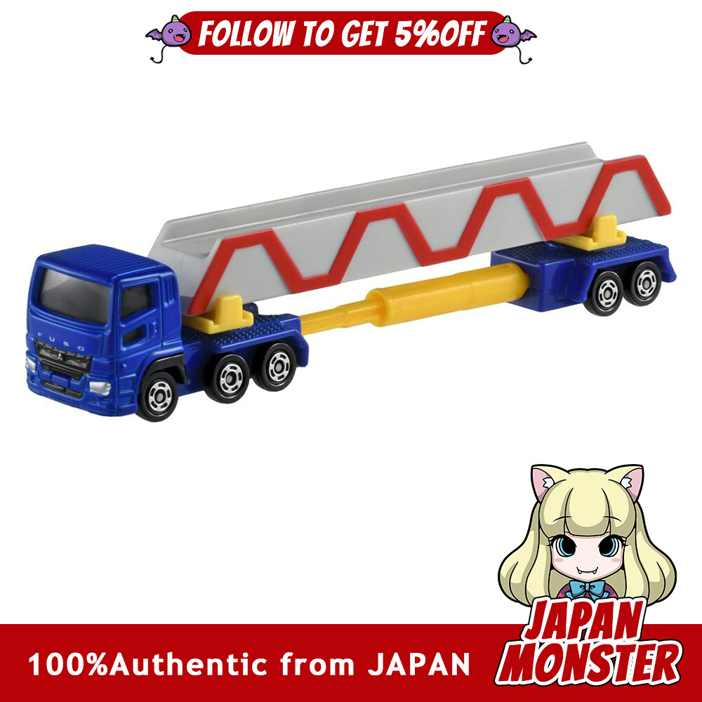 Takara Tomy Tomica No.140 Mitsubishi Fuso Super Great Pole Trailer Tomica Long Type Minicar Toy Japan