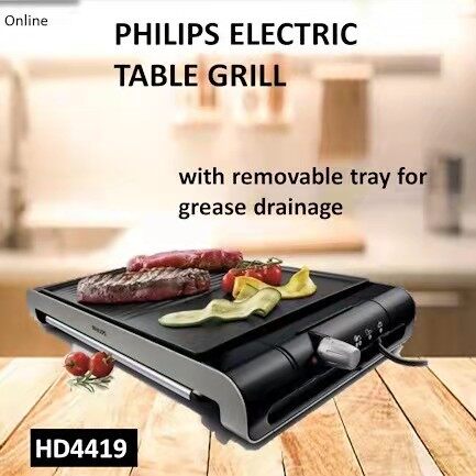 Philips Table Grill Philips Electric Grill Grill Hd4419 Philips