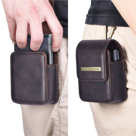 PULOKA Leather Phone Holster for Samsung Galaxy Z Flip