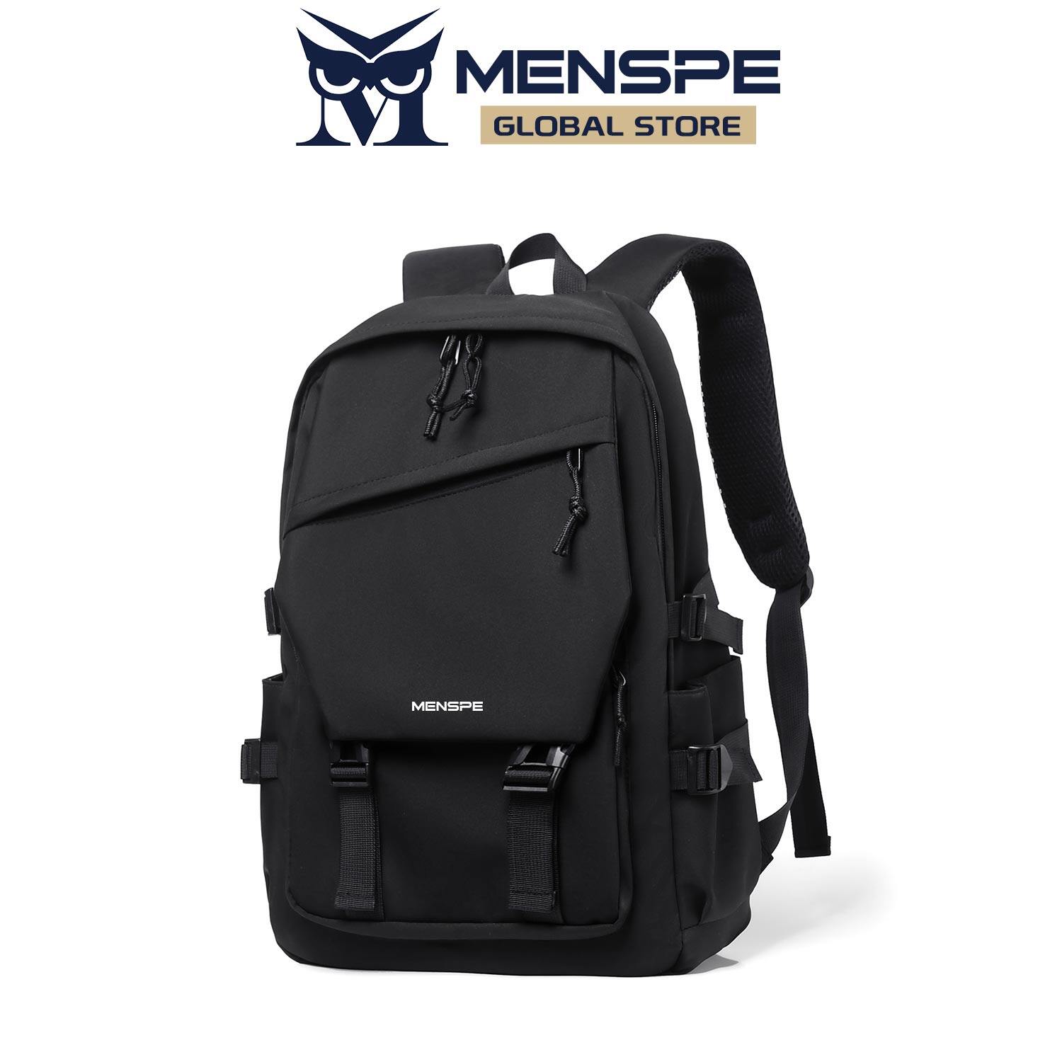 MENSPE Men Backpack Laptop Backpack Waterproof Travel Bag Business Bag College Backpack Casual Shoulder Bag Anti Theft Back Pack School Bag