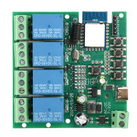 diymore Ban đầu  DC5V 7V-32V 1/2/4 kênh Wifi điều khiển từ xa công tắc Rơle mô-đun hỗ trợ 433Mhz điều khiển từ xa cho EweLink/tuya Hệ thống ứng dụng