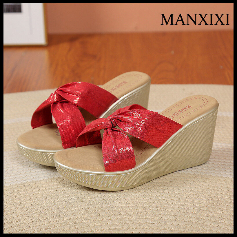 MANXIXI Fashion Women High Heels 8.5 cm Beautiful Sandals (Size 35-41) ราคา 588 บาท*ส่งฟรี