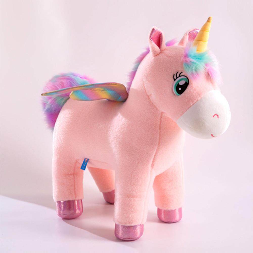Boneka Unicorn Warna Biru - boneka baru