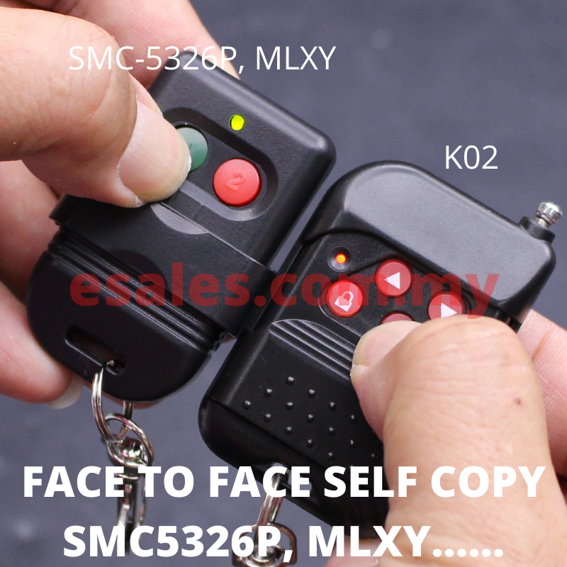 Auto Gate Remote Control 6025326433Mhz, SMC5326P433Mhz Pepper