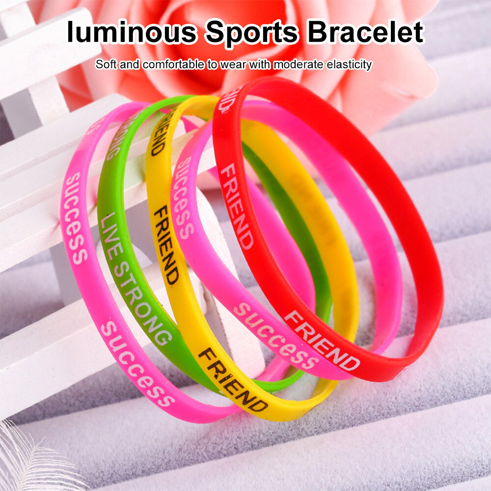 sports silicone wristbands