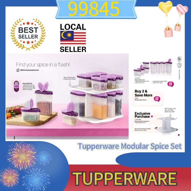 Gambar Tupperware Modular Spice Set