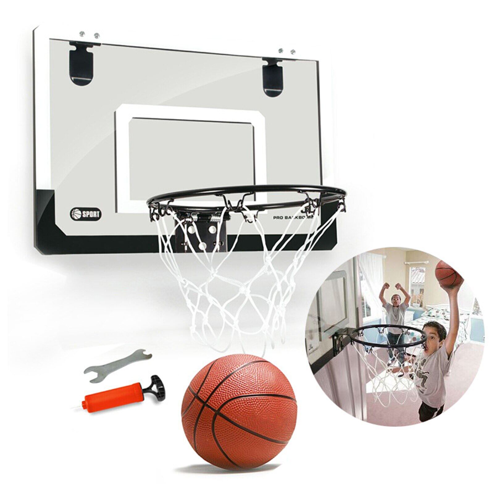 Portable Mini Basketball Hoop Accessories Garden Home Basketball Fans Sports