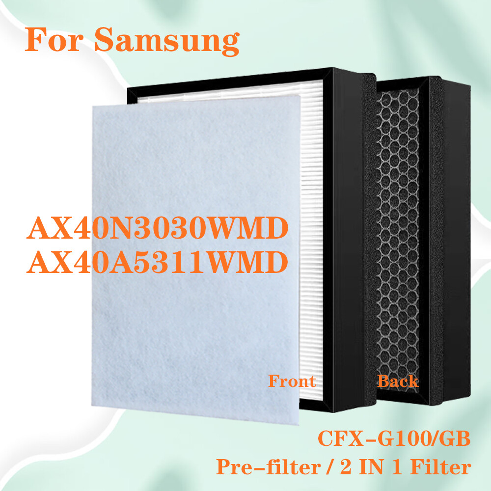 Cho Samsung Máy lọc không khí ax40n3030wmd ax40a5311wmd thay thế 2 trong 1 HEPA composite và khử mùi CFX-G100D Lọc